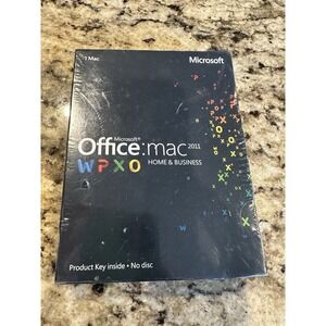 MS Microsoft Office MAC2011 Home And Business
